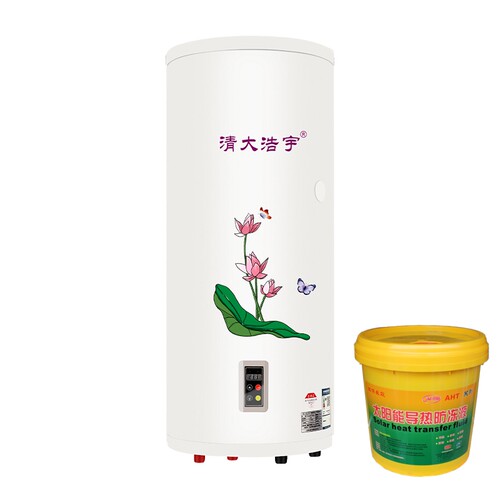 阳台壁挂太阳能平板集热器保温桶