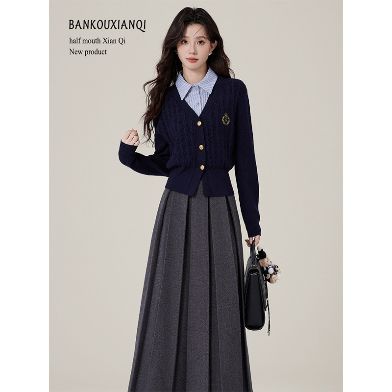 半口仙气冬季新款美式学