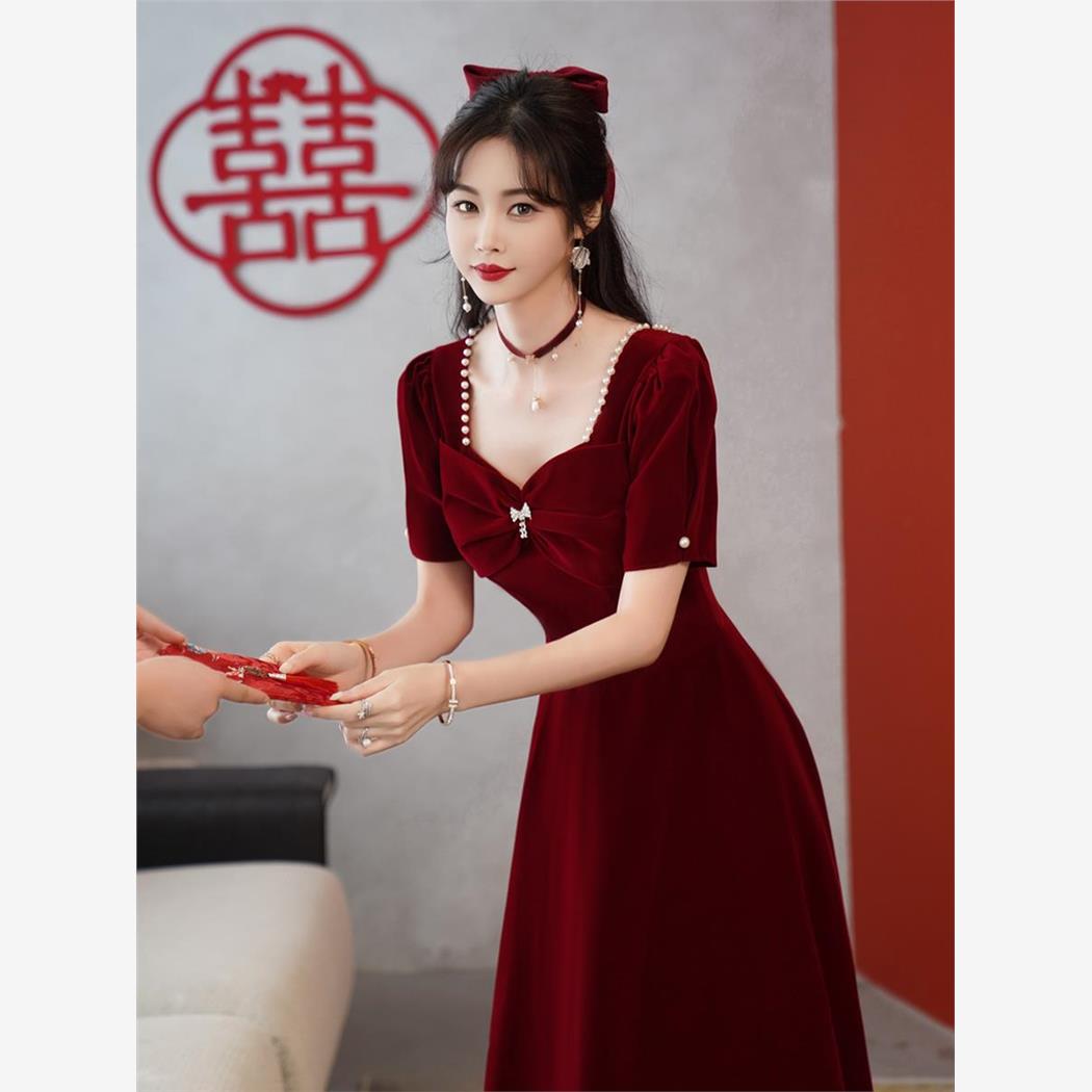 敬酒服新娘2025春夏新款
