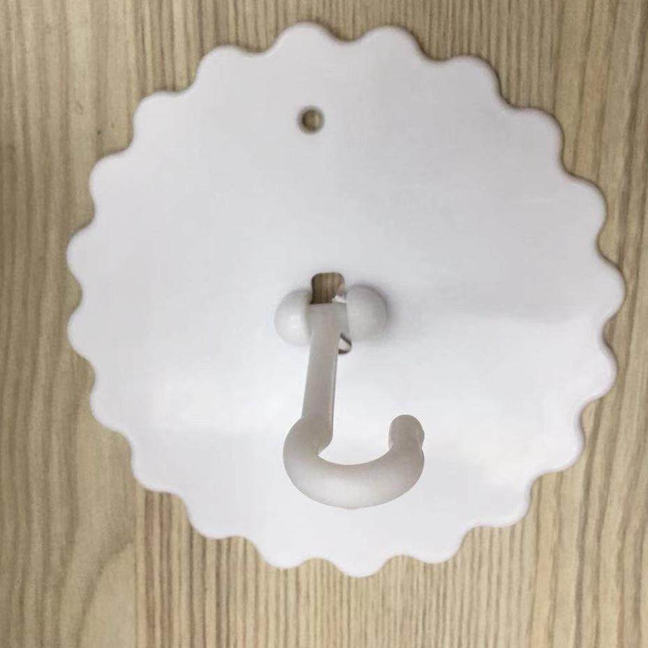 天花板吊顶蚊帐挂钩大号粘钩圆顶吊扇风铃承重墙壁挂钩大吸盘