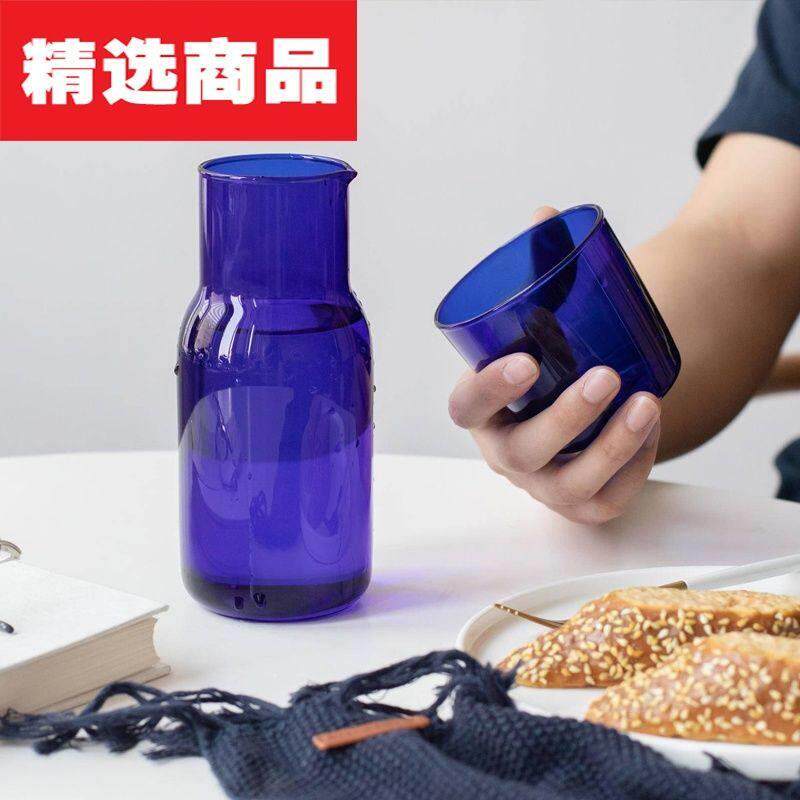 蓝色太阳水瓶零极限归零清理工具水壶套装一杯一壶耐高温