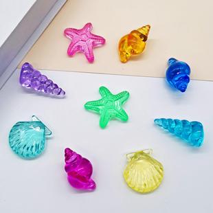 儿童玩具宝石冰块七彩色小钻早教水晶海洋亚克力七彩缤纷碎石饰品