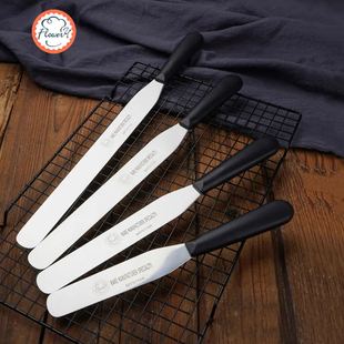 风和日丽裱花抹平刀5/6/8/10/12/14寸抹刀不锈钢生日蛋糕奶油刮刀