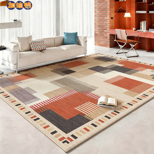 简约2026新款素色客厅卧室地毯房间防滑隔音沙发可擦抗污家用地垫