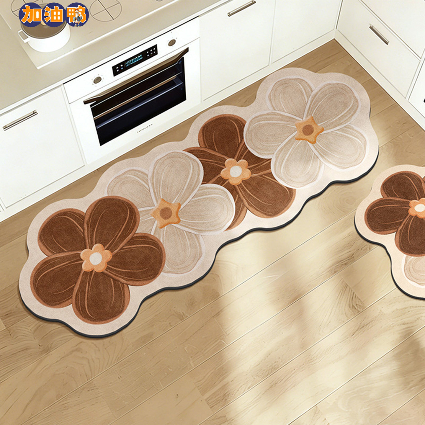 2026新款简约厨房地垫家用防滑速干吸水垫耐脏耐磨异形硅藻泥地毯,居家布艺,厨房地垫,淘宝优惠券,粉丝福利购,淘宝优惠卷