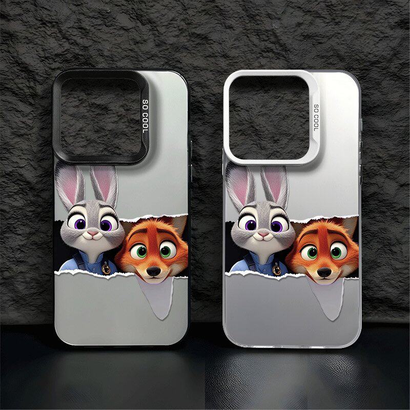 探头朱迪尼克情侣适用苹果17pro手机壳iphone17适用一加适用小米17适用红米k90适用荣耀500保护套适用魅族22