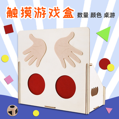 摸箱幼儿园小班材料自制手工游戏