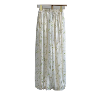 柏粟原创汉服女【山叶】宋制褶裙灯笼裤国风汉元素日常改良宋裤夏