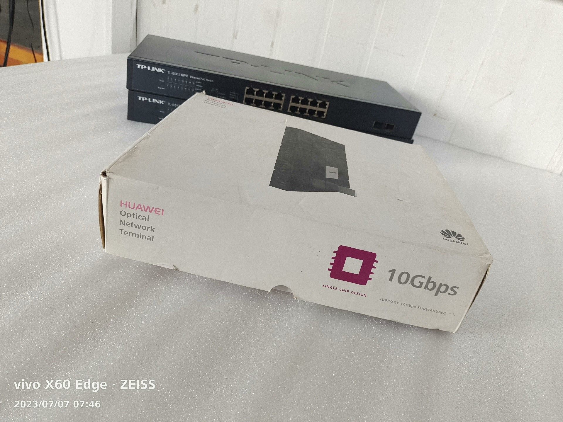 hn8245q 华为万兆光猫 实物图片功能完好 便宜出售