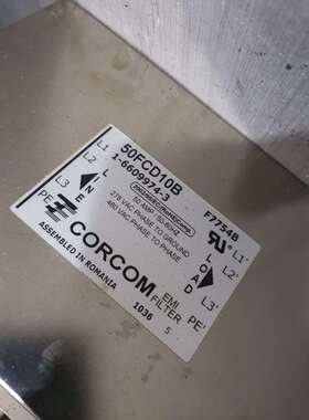 corcom滤波器50FCD10B