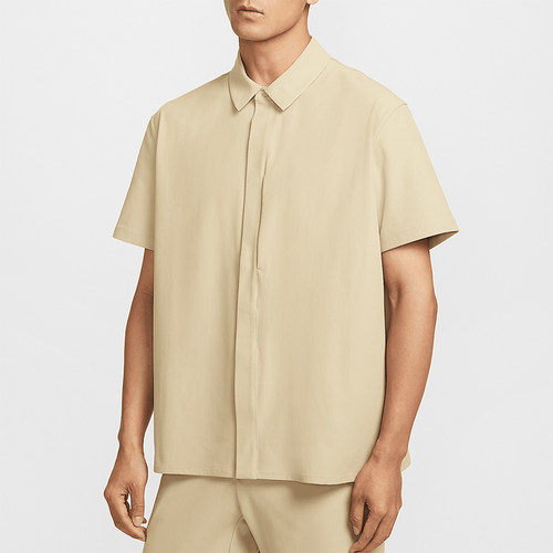 Nike/耐克正品夏季新款Dri-FIT男士经典翻领衬衫短袖HQ6959-253