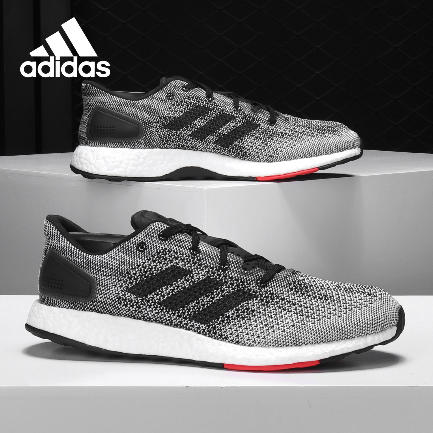 低帮跑步鞋Adidas/阿迪达斯