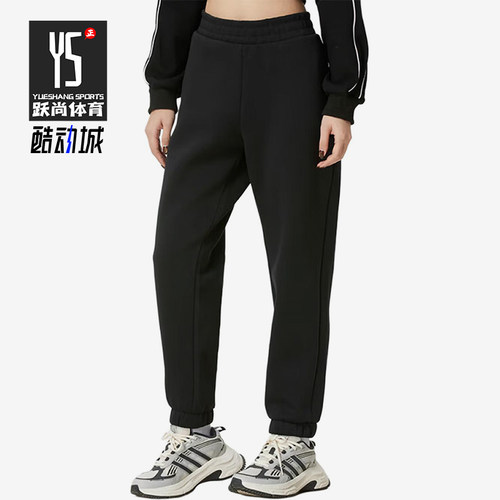 Adidas/阿迪达斯正品新款女黑色亲肤自在经典束脚休闲裤KS2842
