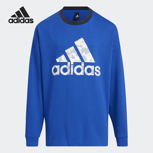 Adidas/阿迪达斯正品当季新款儿童运动舒适宽长袖T恤HM7178