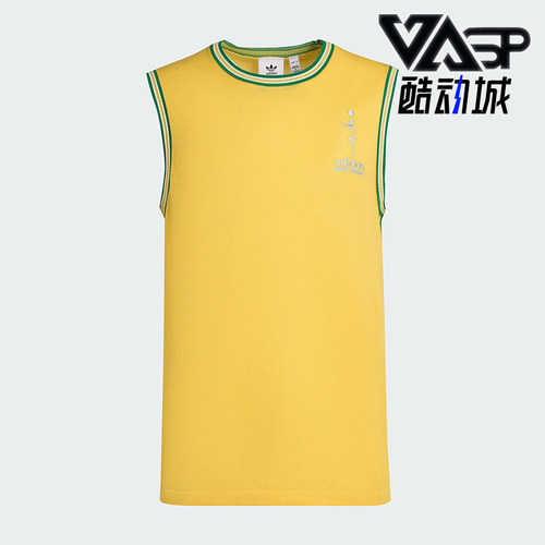 Adidas/阿迪达斯正品三叶草贾巴尔运动马甲JY6经典运动马甲JY6077