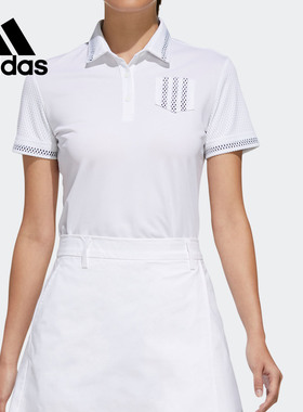Adidas/阿迪达斯正品当季新款女子运动休闲短袖圆领T恤FJ4400