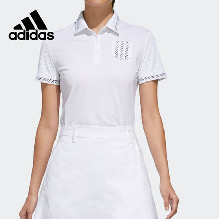 Adidas/阿迪达斯正品当季新款女子运动休闲短袖圆领T恤FJ4400