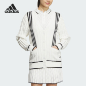 运动开衫 高尔夫针织女士时尚 毛衣IN6624 阿迪达斯正品 Adidas