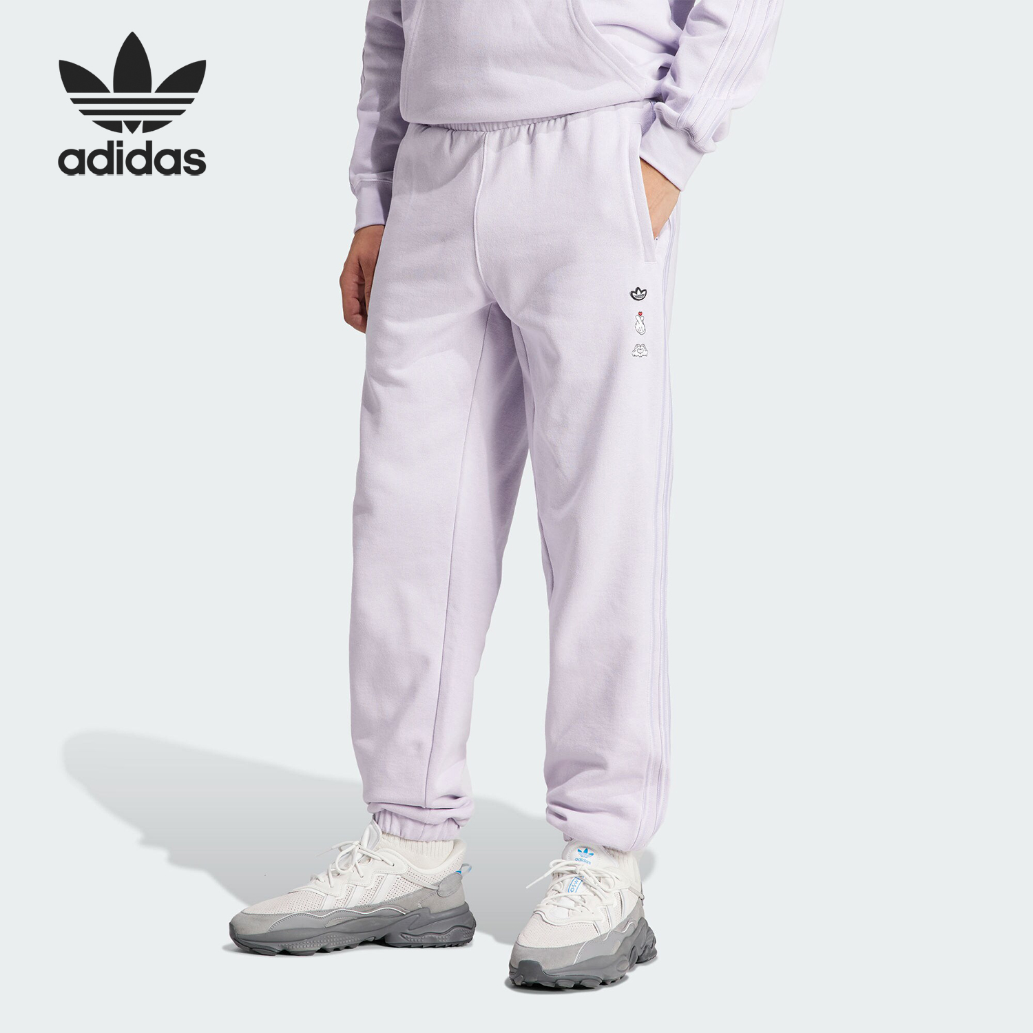 阿迪达斯正品女士长裤