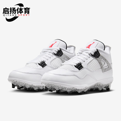 Nike/耐克正品JORDAN男士耐磨运动缓震中帮橄榄球鞋HQ0207-106