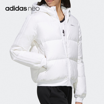 阿迪达斯女子休闲运动羽绒服