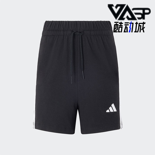 Adidas/阿迪达斯正品W 3S SJ SHO女士针织运动休闲短裤JY8574
