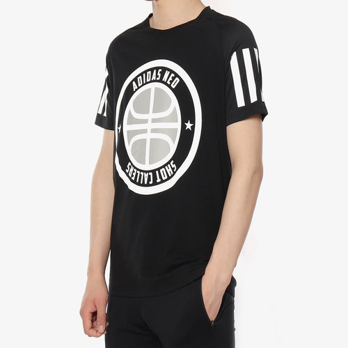 Adidas/阿迪达斯官方正品 neo M FAV TSHIRT 男子短袖上衣 CV6938