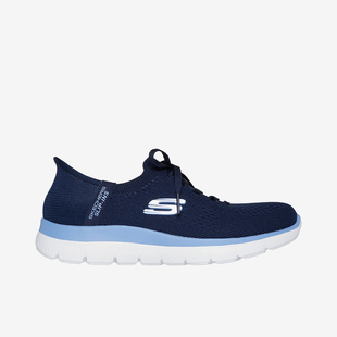 Skechers 斯凯奇正品 新款 女士闪穿轻盈缓震透气休闲运动鞋