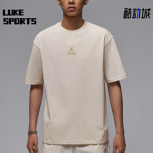 Nike/耐克正品JORDAN男士圆领休闲宽松耐穿透气短袖IM3354-047