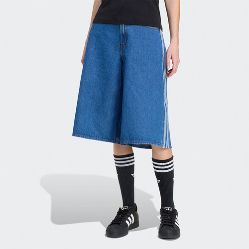 Adidas/阿迪达斯正品三叶草FIREBIRDJORTSDENIM女经典短裤KD2915