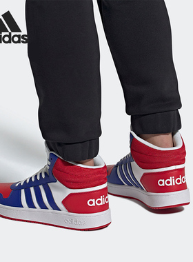 Adidas/阿迪达斯正品当季新款NEO男子皮面高帮运动休闲板鞋FY8472