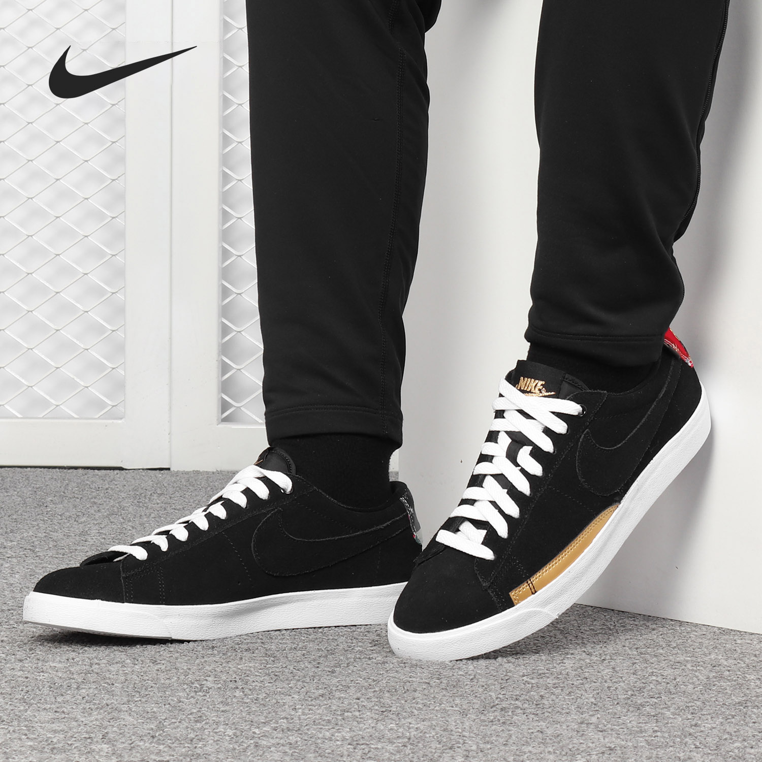 Nike/耐克正品 BLAZER 开拓者己亥猪年彩绘男女休闲鞋板鞋BV6651