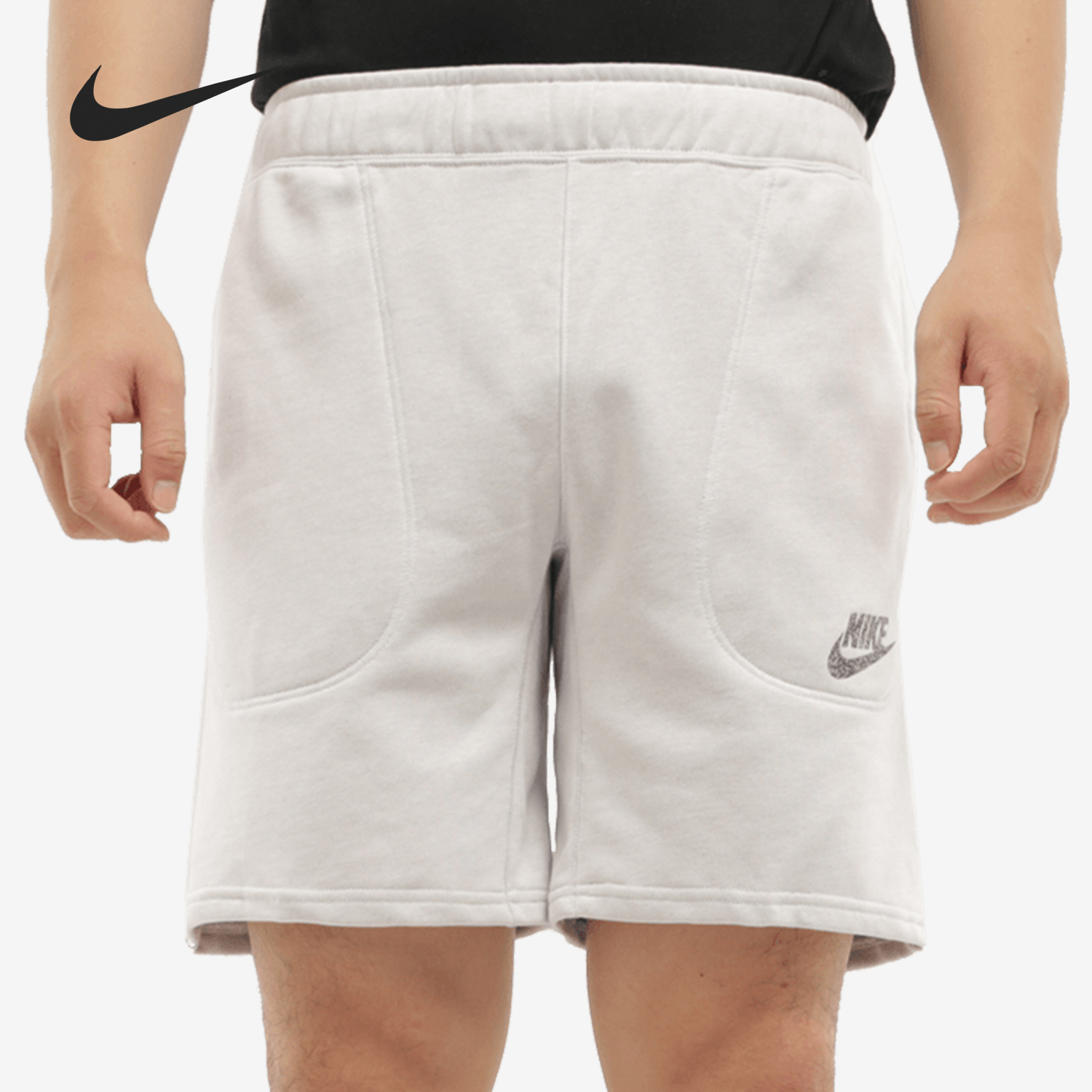 Nike/耐克正品男子透气宽松时尚运动休闲针织五分短裤 CU4512