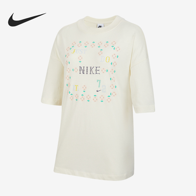 Nike/耐克正品夏季大童圆领宽松运动休闲透气短袖II0469-047