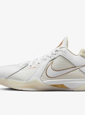 Nike/耐克正品KD 3男士复古低帮减震耐磨篮球鞋DZ3009-100