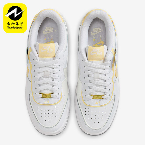 Nike/耐克正品Air Force 1女士休闲运动经典厚底板鞋CI0919-122
