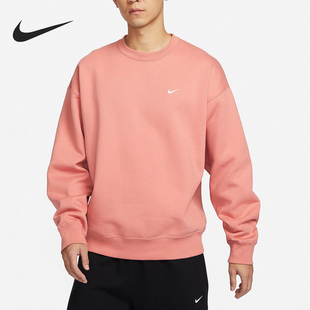 Nike/耐克正品运动透气新款男士简约休闲加绒圆领卫衣DX1362-618