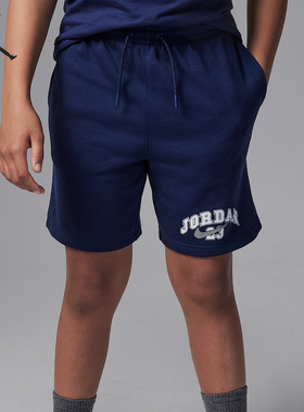 Nike/耐克正品JORDAN大童宽松针织休闲透气短裤II3084-410