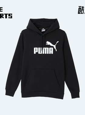 Puma/彪马正品ESS Big Logo Hoodie FL男女连帽卫衣682723-01