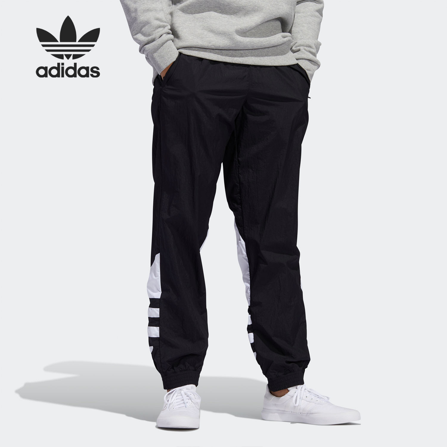 Adidas/阿迪达斯正品 三叶草春季男子新款运动休闲长裤FM9896