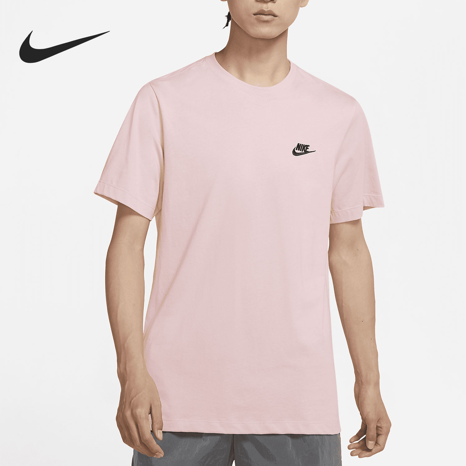 Nike/耐克正品当季新款男子圆领透气宽松休闲运动T恤AR4999-630