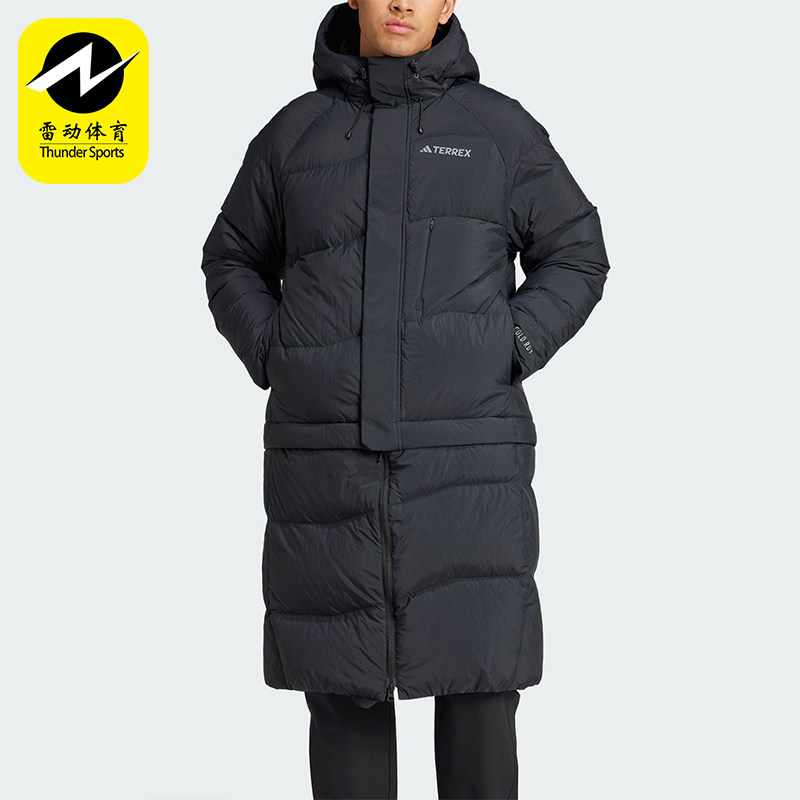 Adidas/阿迪达斯正品户外男士防风保暖运动鹅绒羽绒服JI8302