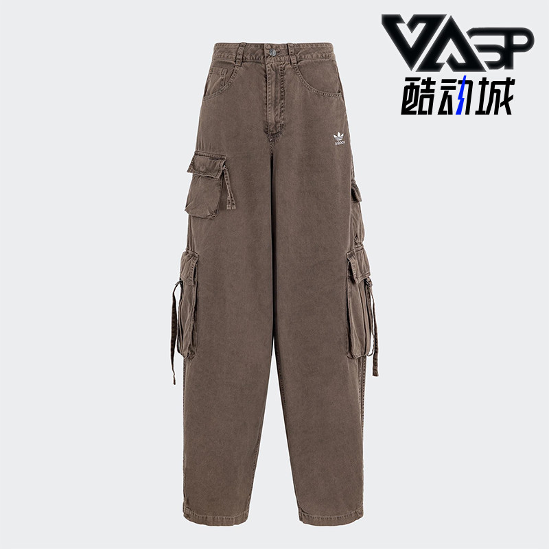Adidas/阿迪达斯正品ESENTIALSENTIALS女士工装长裤KD4113图片
