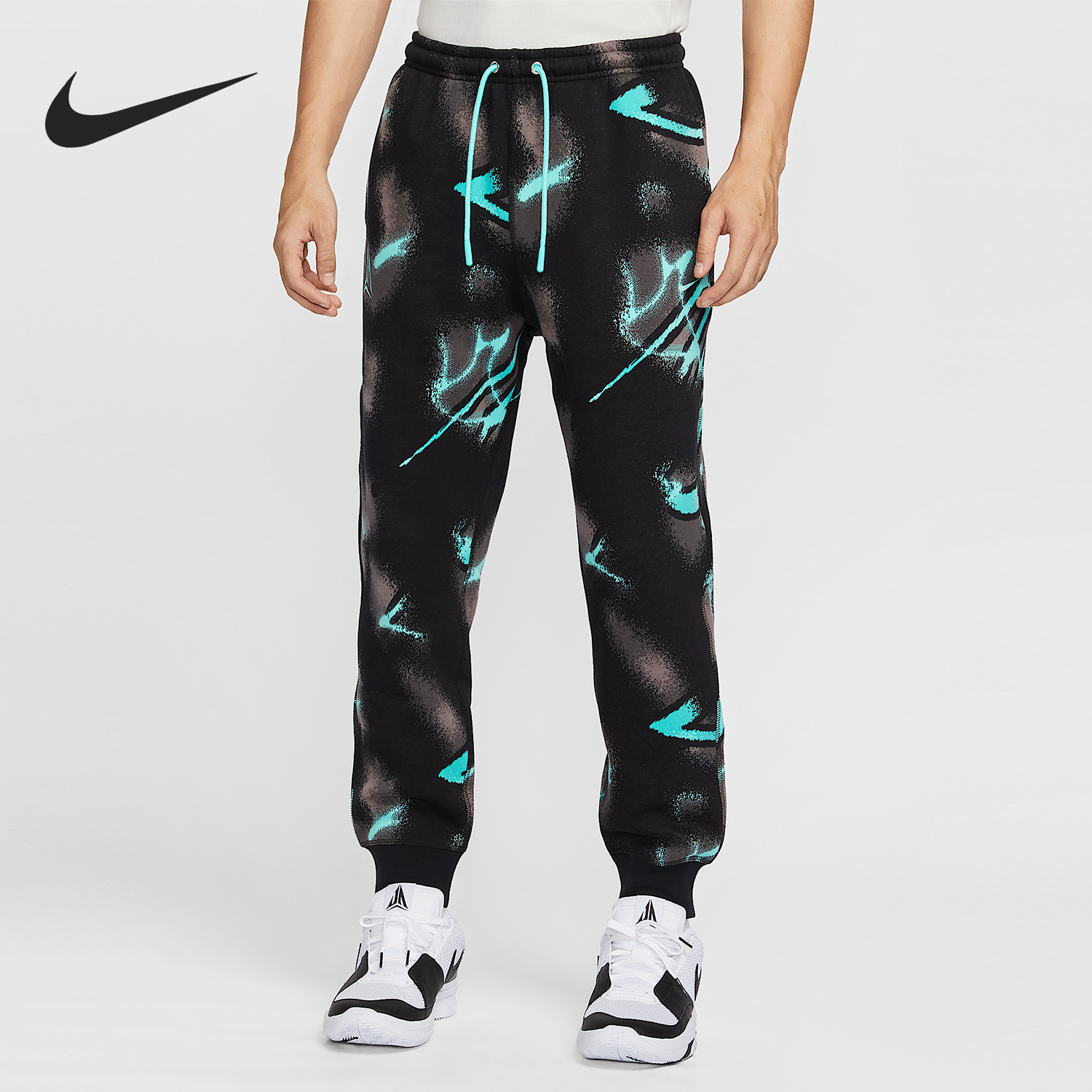 Nike/耐克正品Ja Club Fleece男士加绒篮球长裤HV3383-339