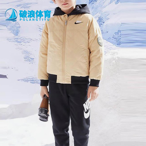 Nike/耐克正品冬季新款小童保暖运动休闲羽绒服NY2242028PS-003