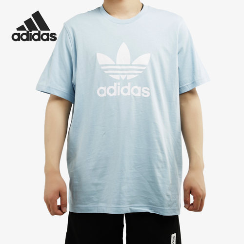 Adidas正品男子短袖三叶草