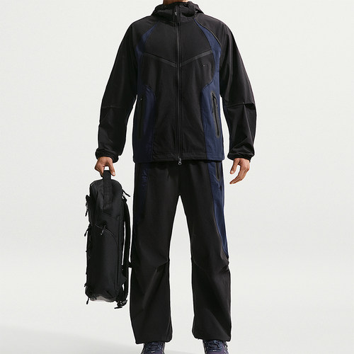 Nike/耐克正品新款男士松紧抽绳拉链梭织运动长裤IU7503-010