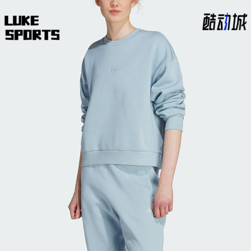 阿迪达斯正品女子宽松卫衣
