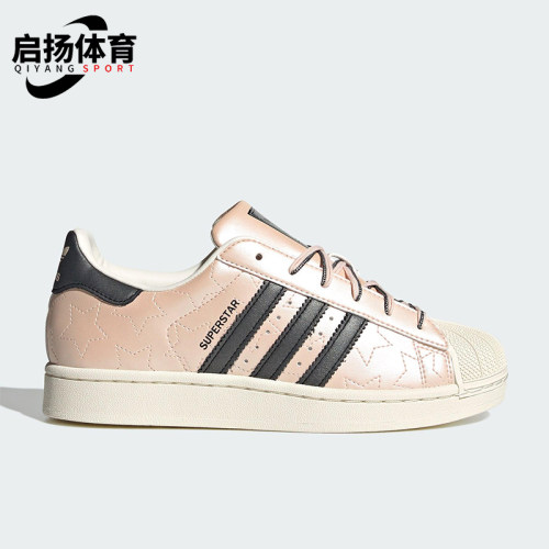 Adidas/阿迪达斯正品三叶草女士休闲运动耐磨低帮系带板鞋JR6985