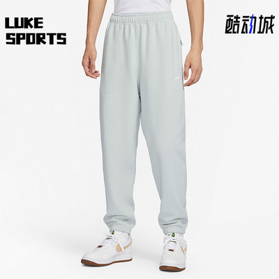 耐克男子透气刺绣logo运动长裤